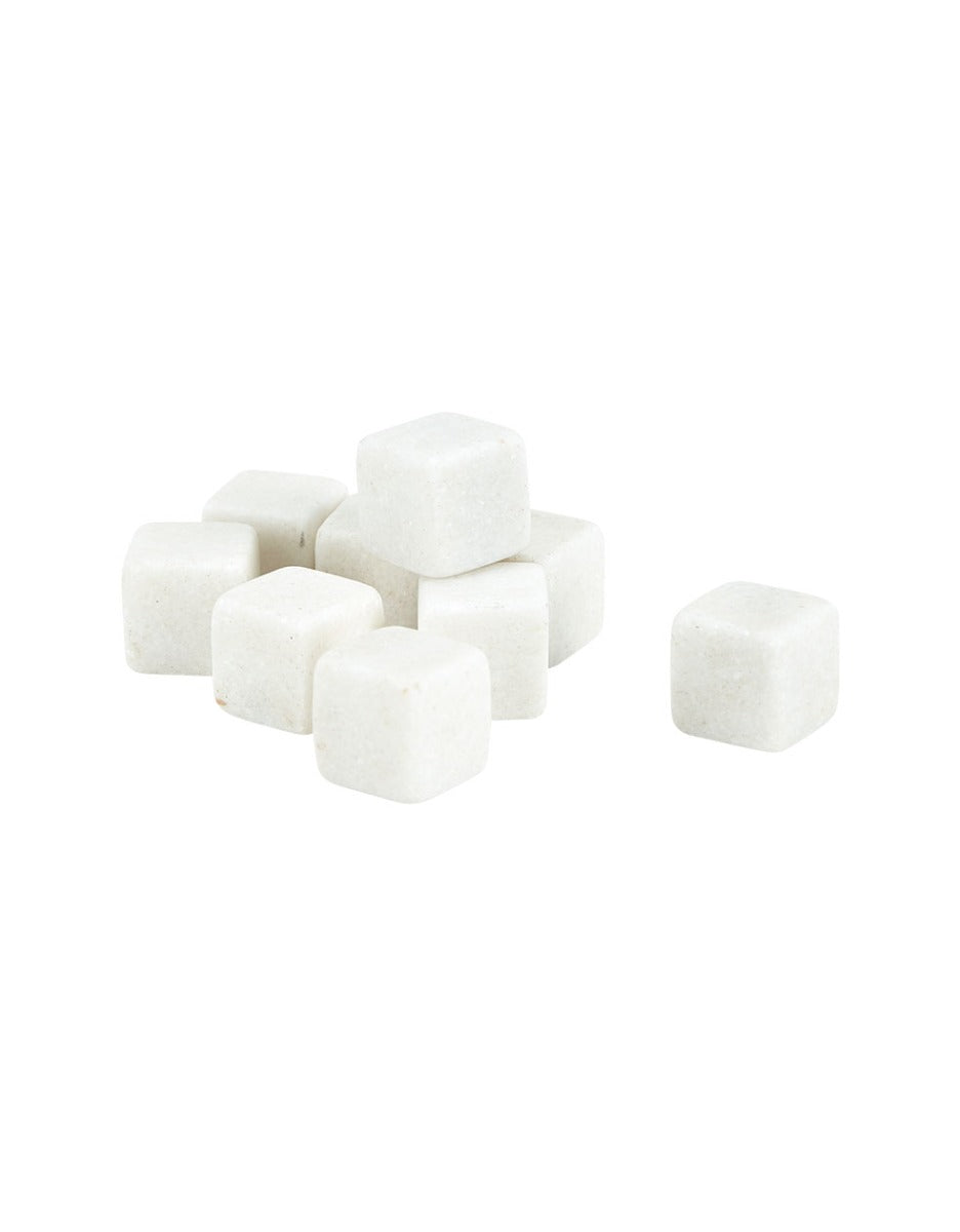 Bahne Interior whiskey sten - hvid marmor - Bahne